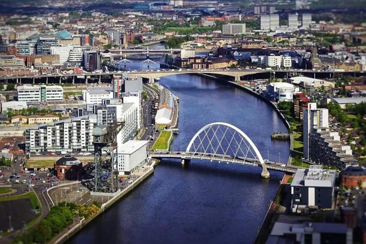 Glasgow City Centre G1 Penthouse With Riverviews - Duplex Екстер'єр фото