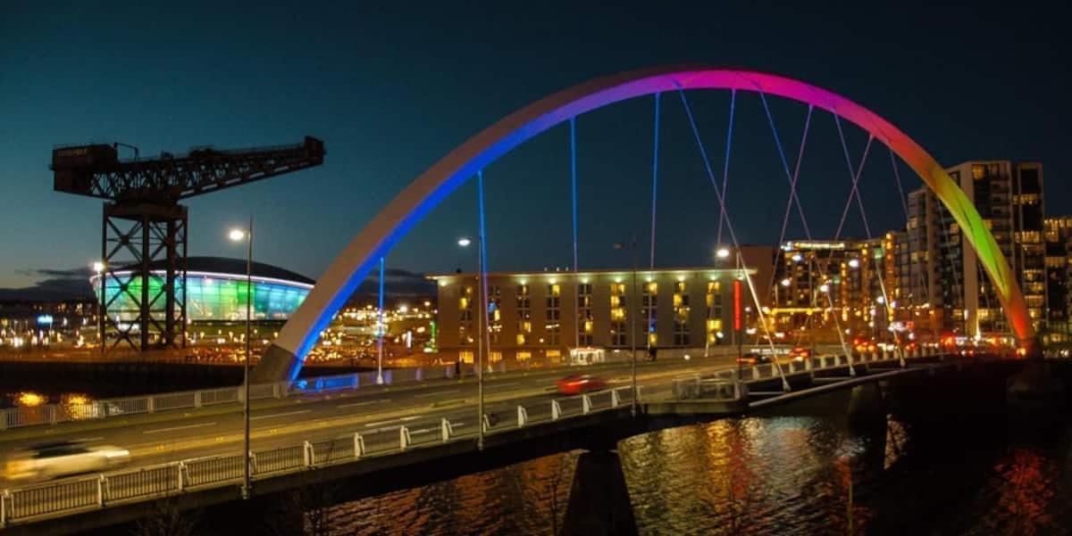 Glasgow City Centre G1 Penthouse With Riverviews - Duplex Екстер'єр фото